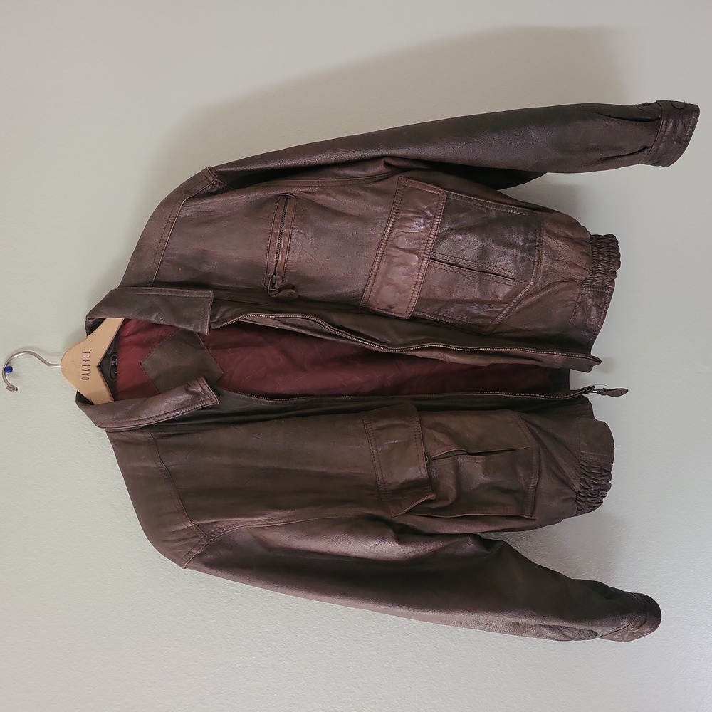 Leather jacket